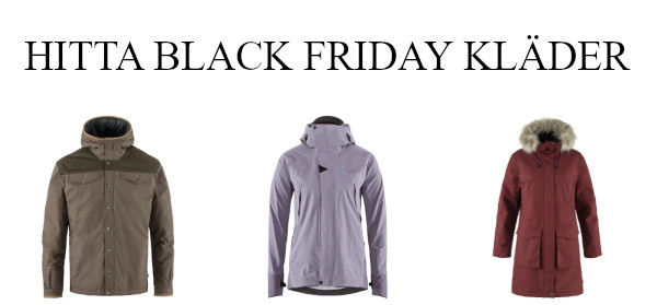 Black Friday kläder - Deals till dam herr och barn